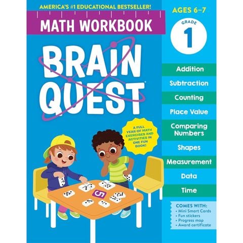 Brain Quest Workbook Math: 1st Grade
