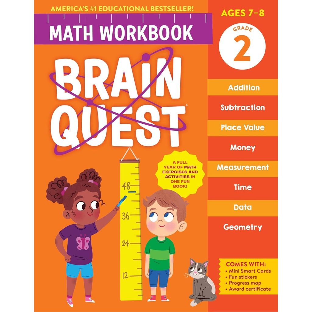 Brain Quest Workbook Math: 2nd Grade