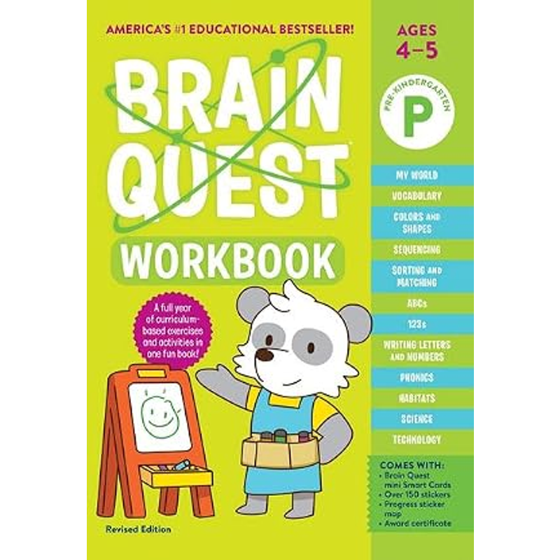 Brain Quest Workbook: Pre-K