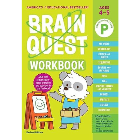 Brain Quest Workbook: Pre-K