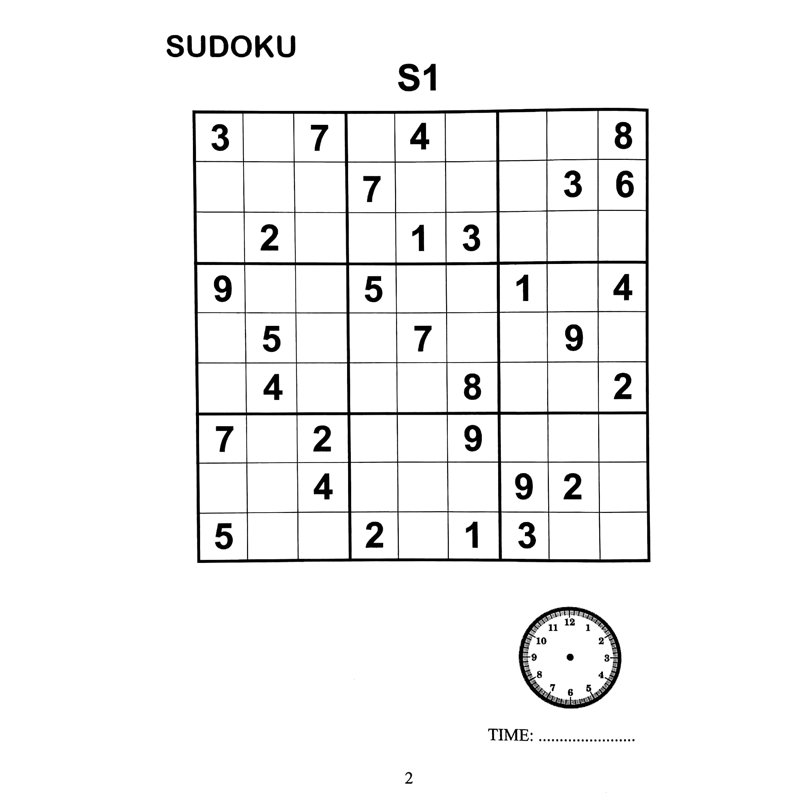 Brain Twister Sudoku Advance