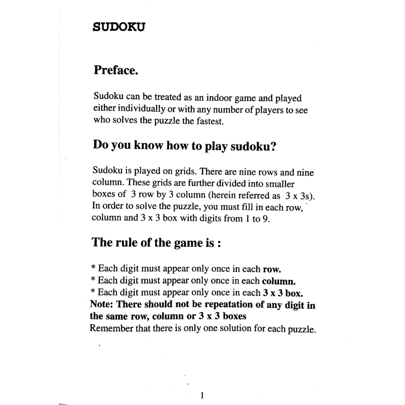 Brain Twister Sudoku Elementary