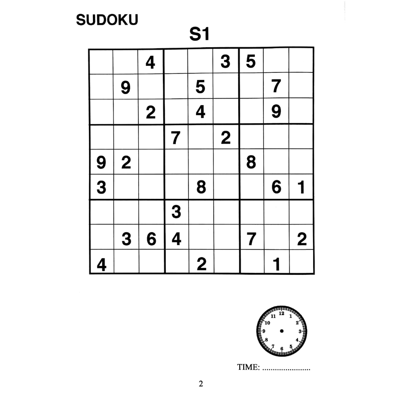 Brain Twister Sudoku General