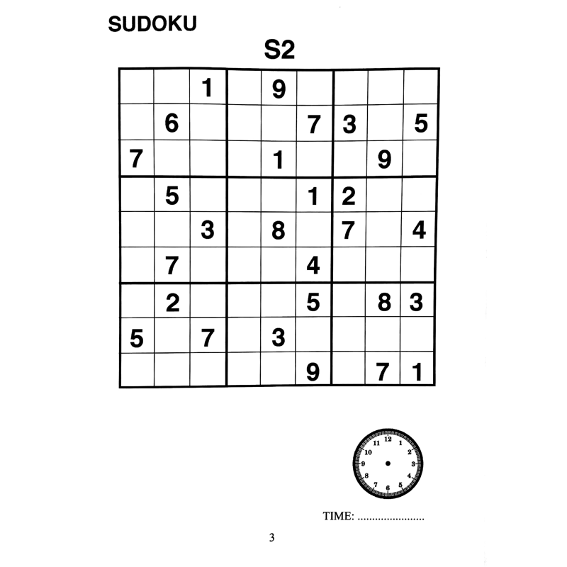 Brain Twister Sudoku General