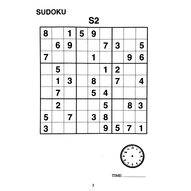 Brain Twister Sudoku Intermediate