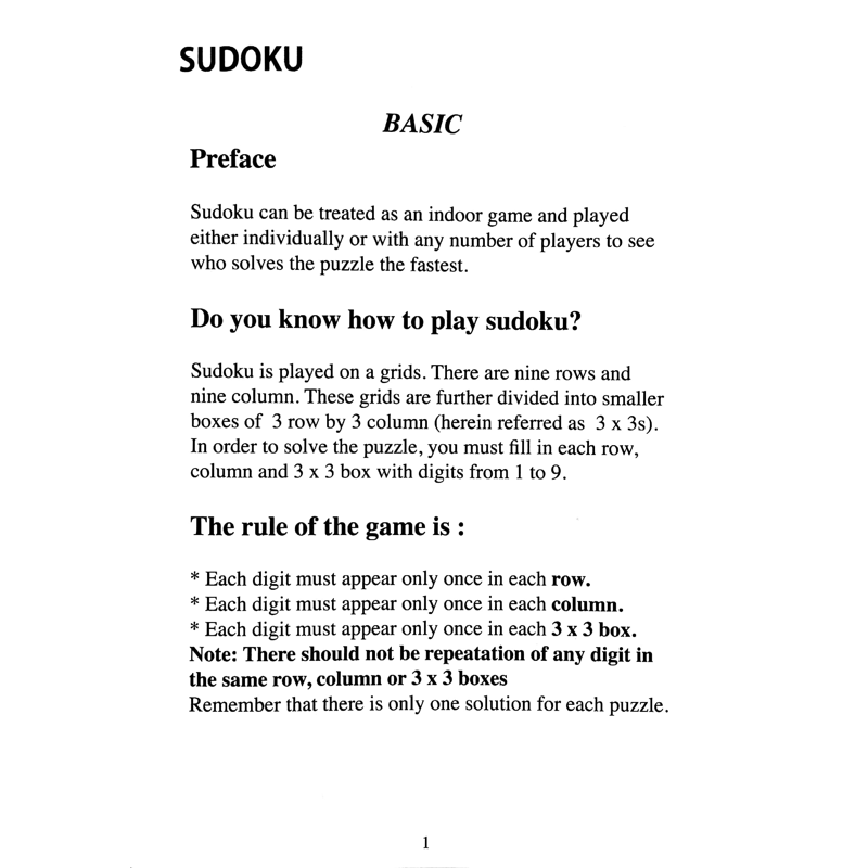 Brain Twitster Sodoku Basic