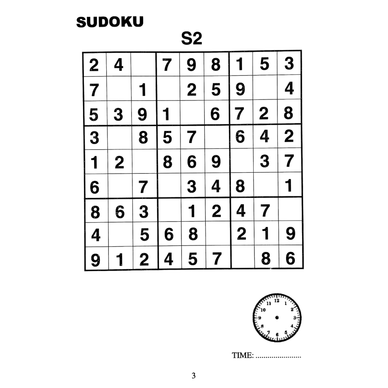 Brain Twitster Sodoku Beginner