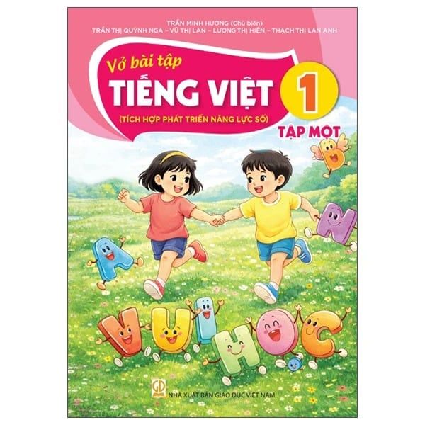 Vở Bài Tập Tiếng Việt 1 - Tập 1 (Tích Hợp Phát Triển Năng Lực Số) (Phiên Bản 2026)