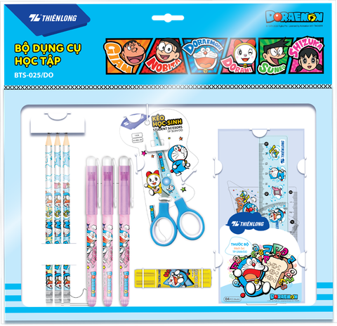 Bộ Học Cụ Doraemon BTS-025/Do (Hộp 1) (5404-Tl)