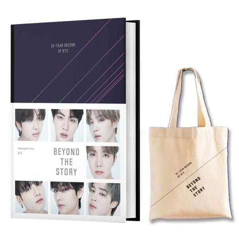 10-Year Record Of BTS - Beyond The Story (Bản giới hạn) (Tặng kèm Túi tote + 1 PET Bookmark + 8 Photo Cards + 1 Poster A3)