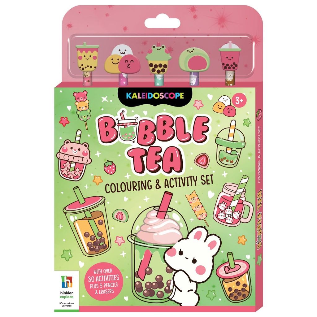 Bubble Tea Colouring & Activity Set