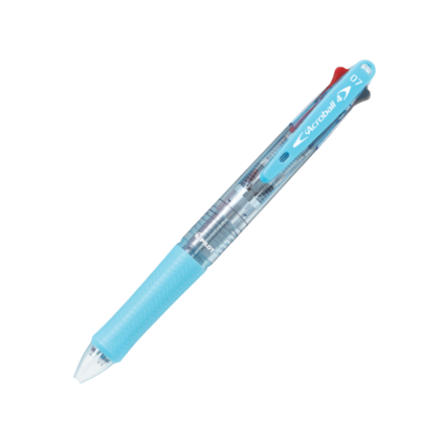 Bút Bi Acroball 4 Màu (Thân Xanh Nhạt)