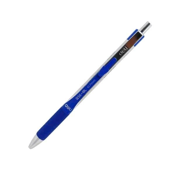 Deli - Bút Bi Cao Cấp Ngòi 0.7mm Mực Xanh CQ56-BL