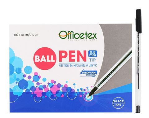 Bút Bi Mực Đen OT-BP013BL