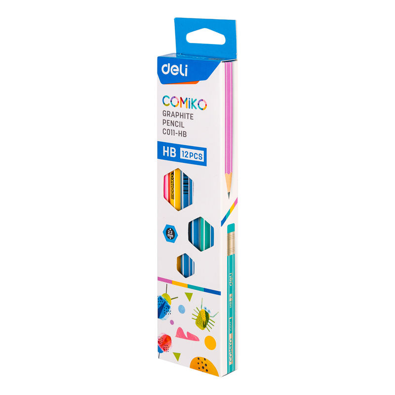 Deli - Bút Chì Lục Giác EC011-2B