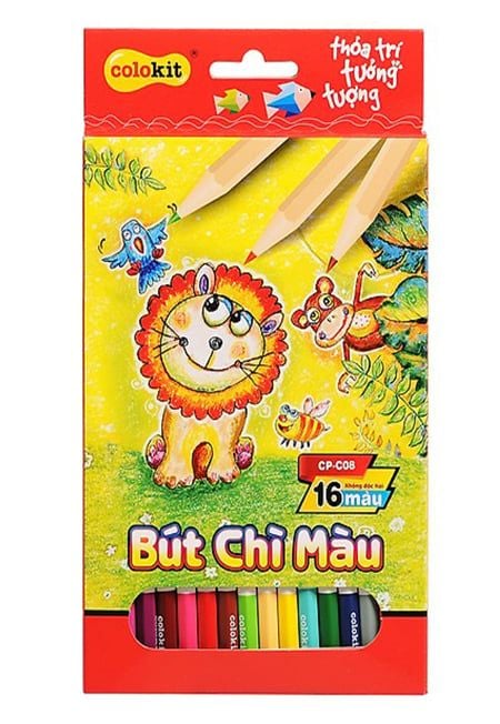 Bút Chì Màu Thiên Long CP-C08 (16 Màu)