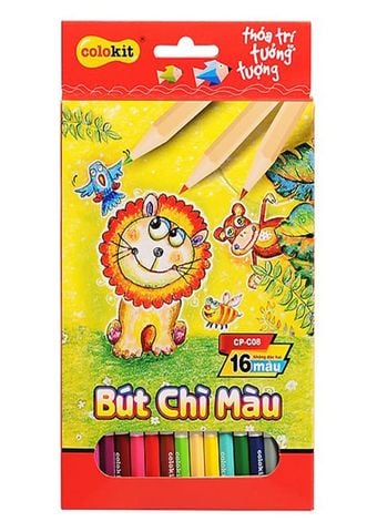 Bút Chì Màu Thiên Long CP-C08 (16 Màu)