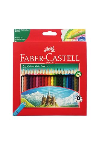 Bút Chì Màu Faber Castell Grip (Hộp Giấy 24 Màu)