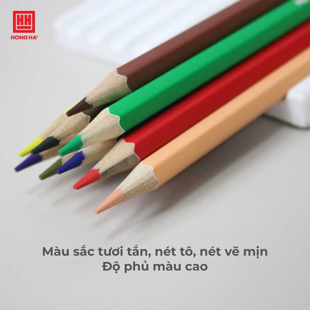 Hồng Hà - Hộp Bút Chì 24 Màu Little King