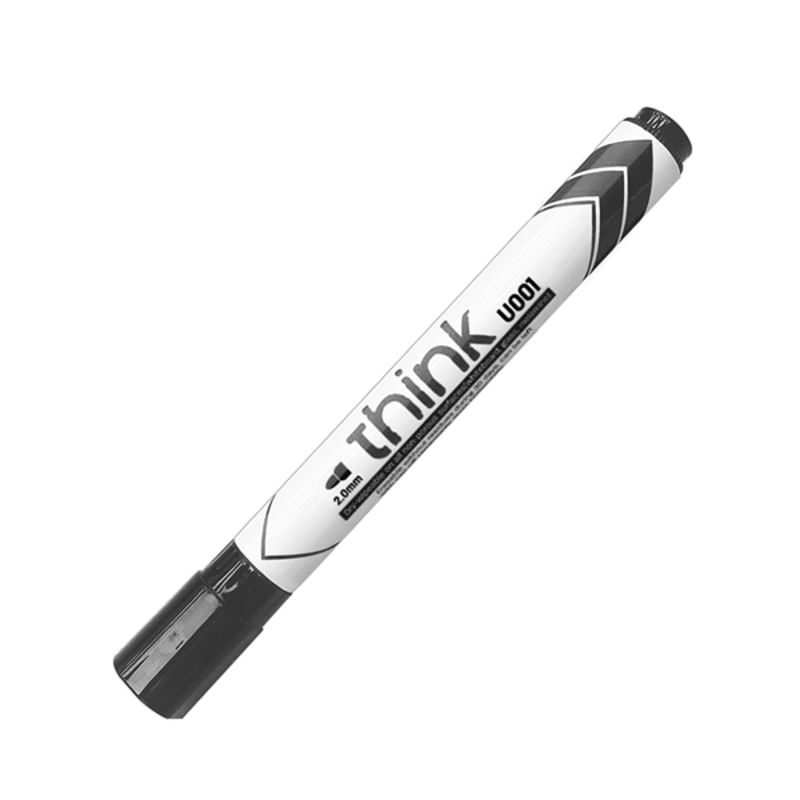 Deli - Bút Dạ Bảng Màu Đen EU016-BK