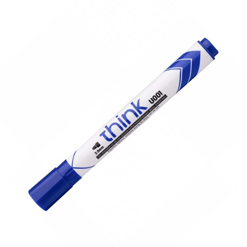 Deli - Bút Dạ Bảng Màu Xanh EU016-BL