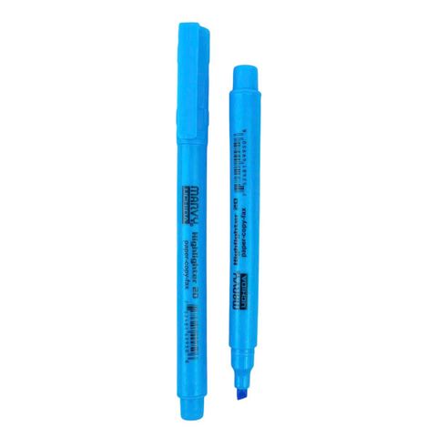 Bút Dạ Quang Marvy 20 Xanh Dương