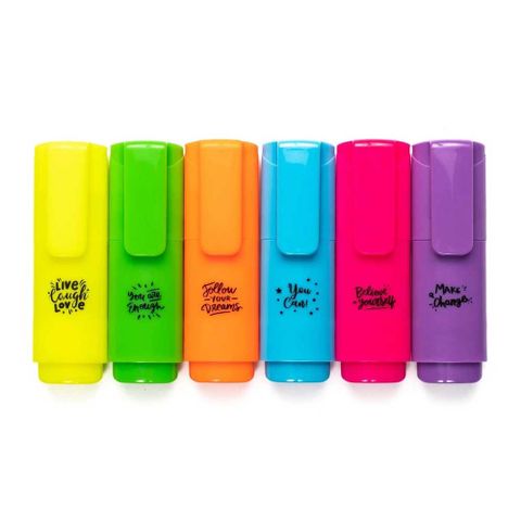 Bút Dạ Quang Marvy 65 Tím