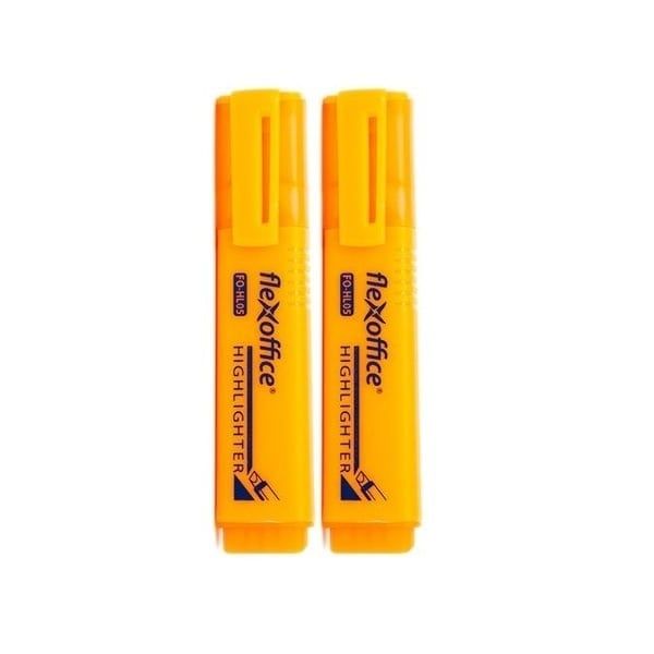 Bút Dạ Quang FO-HL05 (Vỉ/2 cây) - Màu Cam