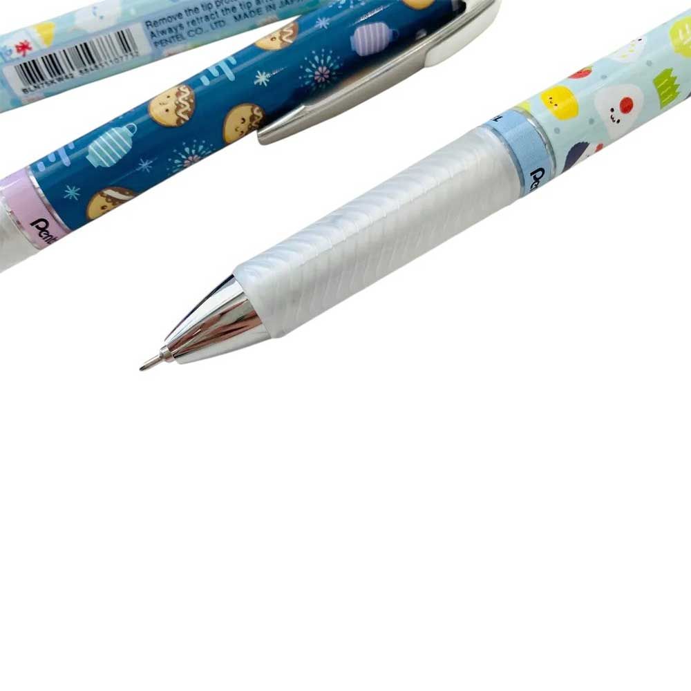 Pentel Energel Kawaii Bút Bi Gel 0.5mm Snacks Mực Xanh