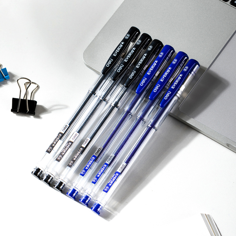 Bút Gel Deli 0.5mm Màu Đen EG65-BK