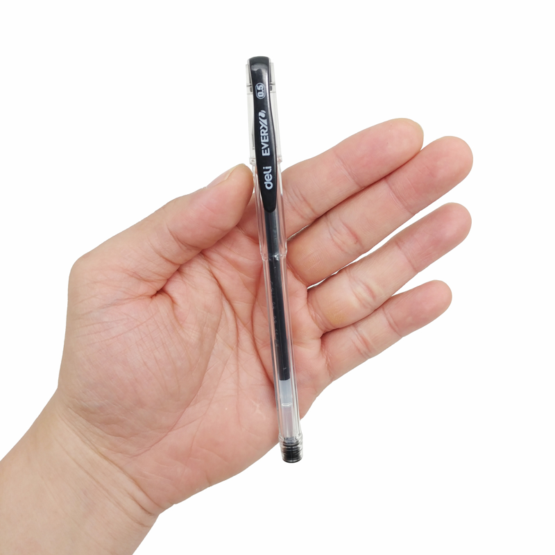 Bút Gel Deli 0.5mm Màu Đen EG65-BK