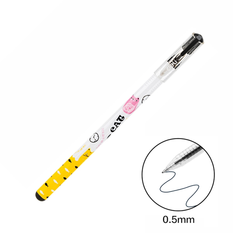 Bút Gel Deli 0.5mm Màu Đen EG65-BK