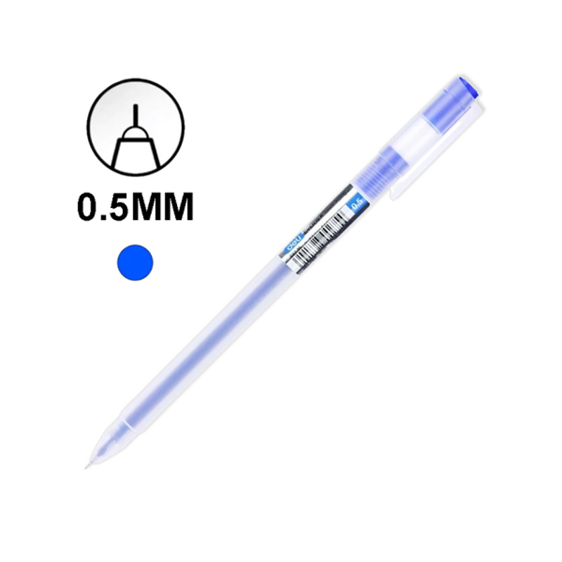 Bút Gel Deli 0.5mm Màu Đen EG65-BK