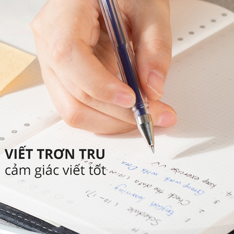 Bút Gel Deli 0.5mm Màu Đen EG65-BK