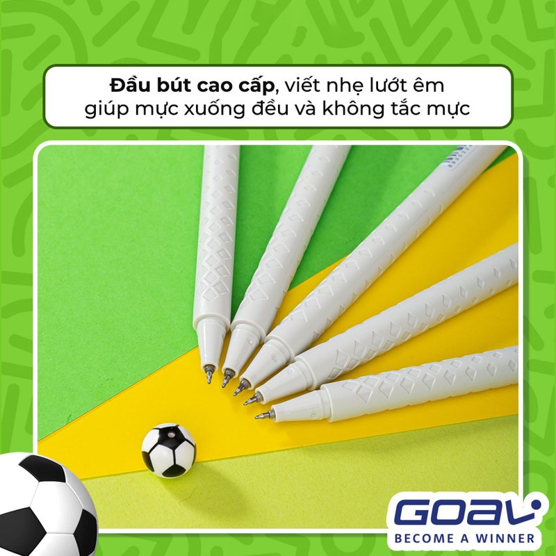 Bút Gel Thiên Long Gel-051 Tím-Nắp Cam Goal