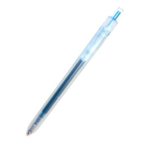 Deli - Bút Gel Bấm 0.5mm Màu Xanh Lam EG118-PB