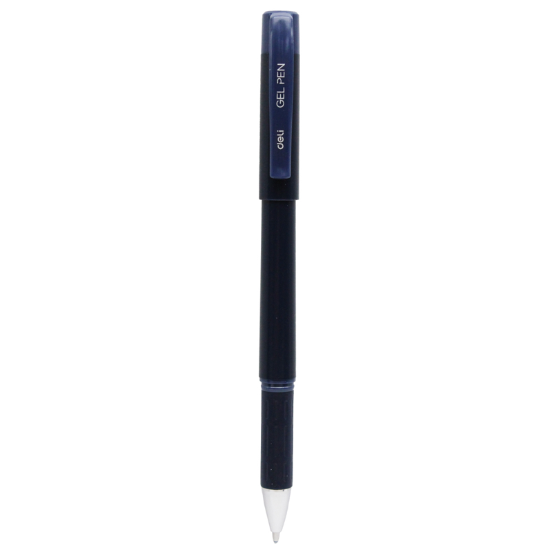 Bút Gel Deli Đậy Nắp 1.0mm Màu Xanh EG159-BL