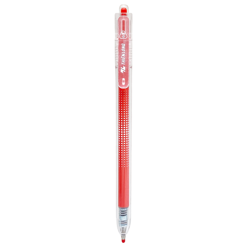 Bút Gel Thiên Long Gel-050/Plus Đỏ Cờ
