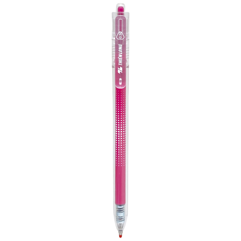 Bút Gel Thiên Long Gel-050/Plus Đỏ Mận