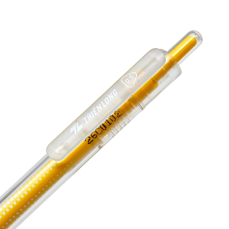 Bút Gel Thiên Long Gel-050/Plus Vàng Xoài