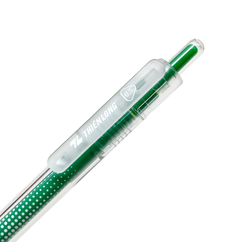 Bút Gel Thiên Long Gel-050/Plus Xanh Lá