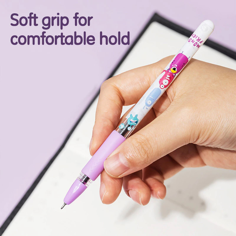 Deli - Bút Gel Học Sinh 0.5MM-Đen EG101-BK
