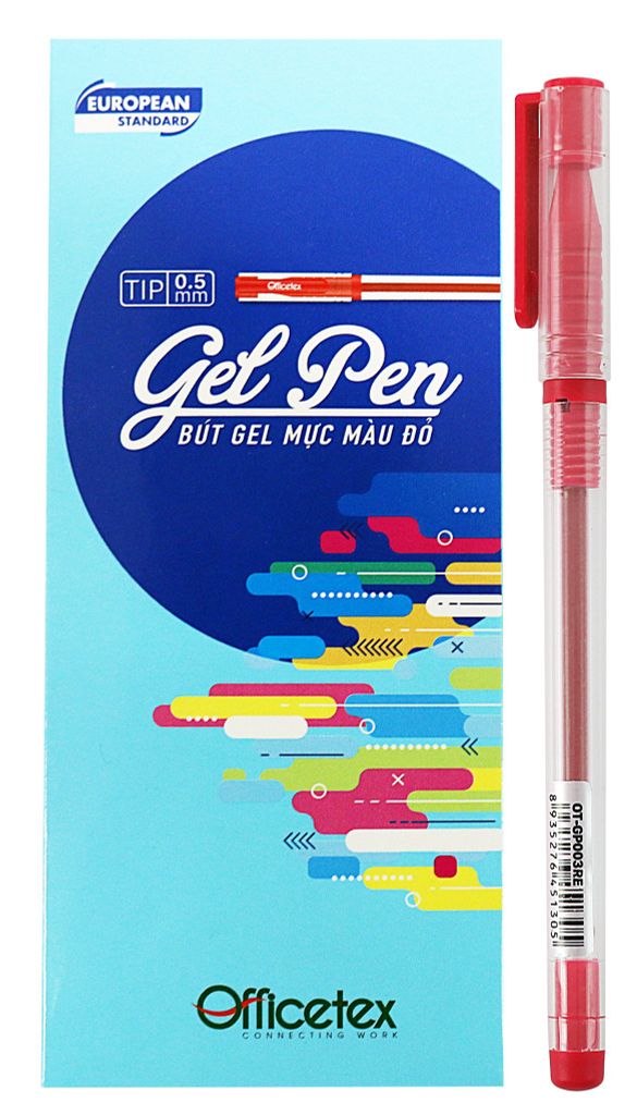 Bút Gel Mực Đỏ OT-GP003RE