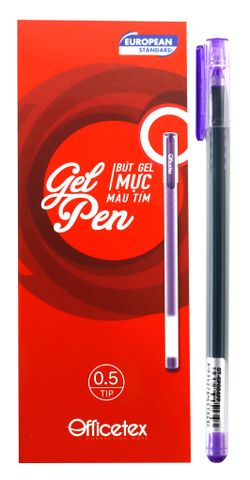 Bút Gel Mực Tím OT-GP004PP