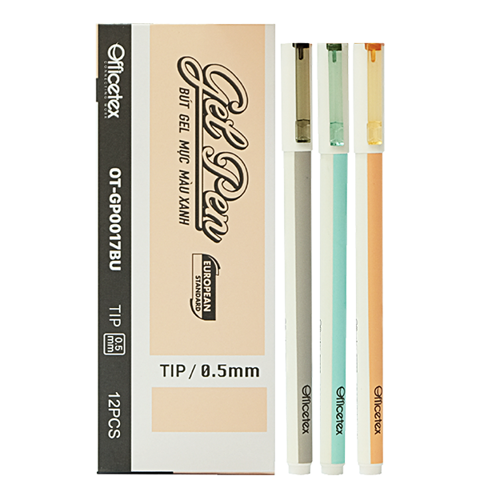 Bút Gel Mực Xanh OT-GP017BU