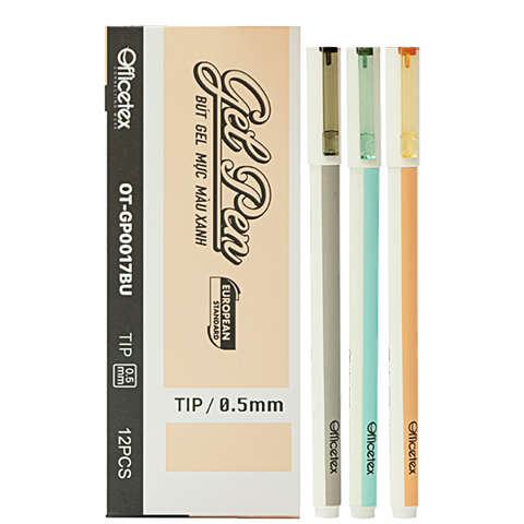 Bút Gel Mực Xanh OT-GP017BU