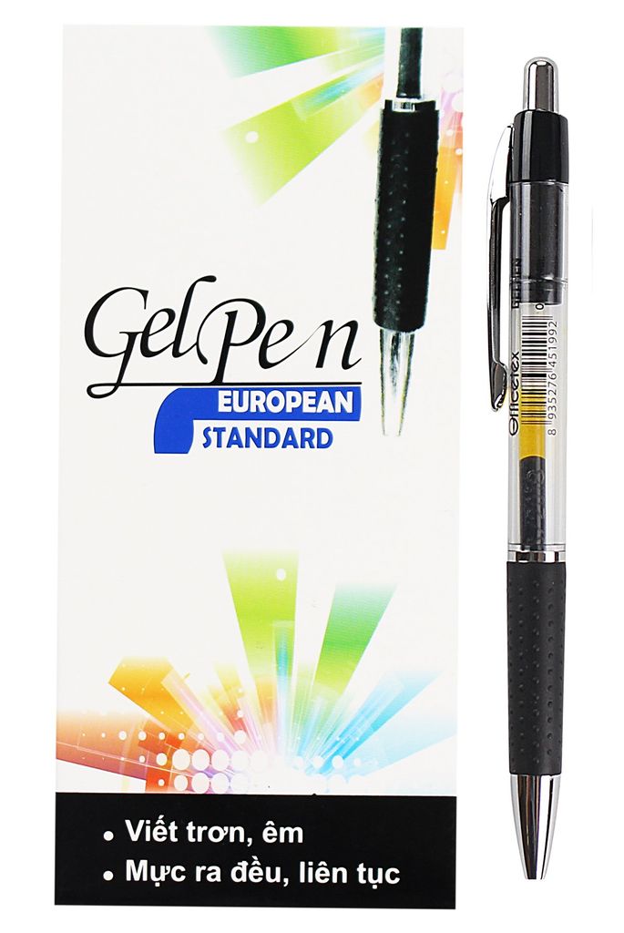 Bút Gel Mực Đen OT-GP014BL