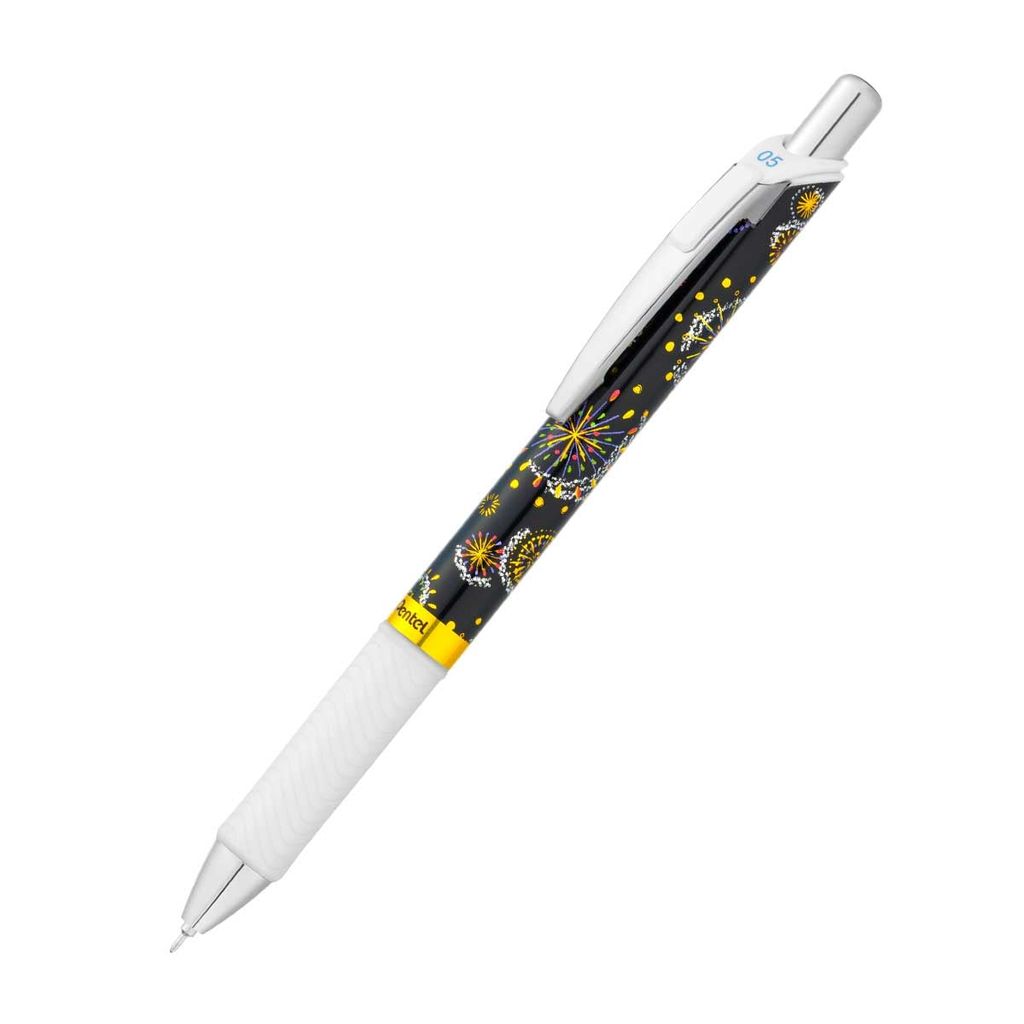 Pentel Energel Yuzen 3 Bút Bi Gel 0.5mm Mực Xanh