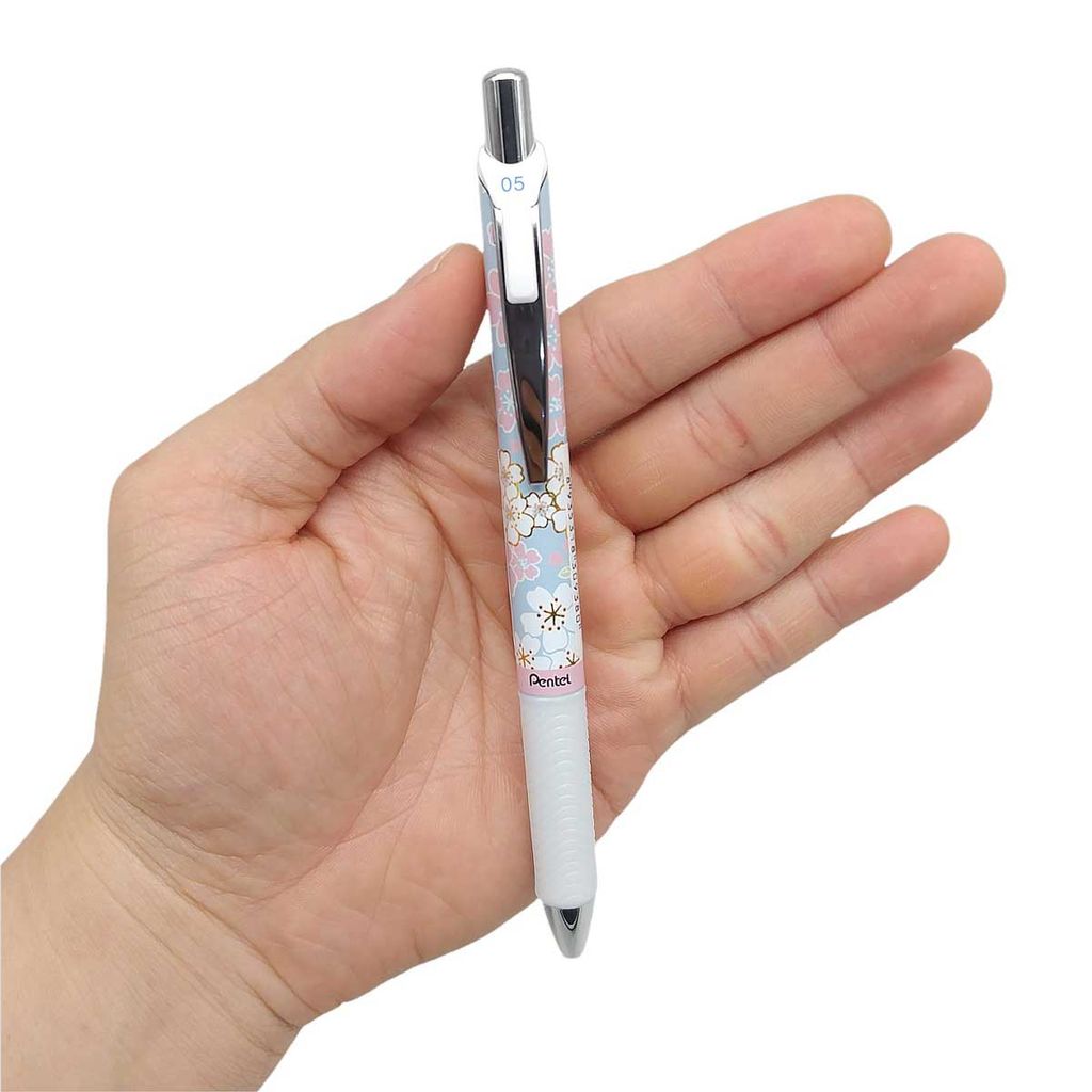 Pentel Energel Yuzen 3 Bút Bi Gel 0.5mm Mực Xanh