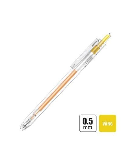 Bút Gel Thiên Long Colochi 0.5mm GEL-050 - Màu Vàng